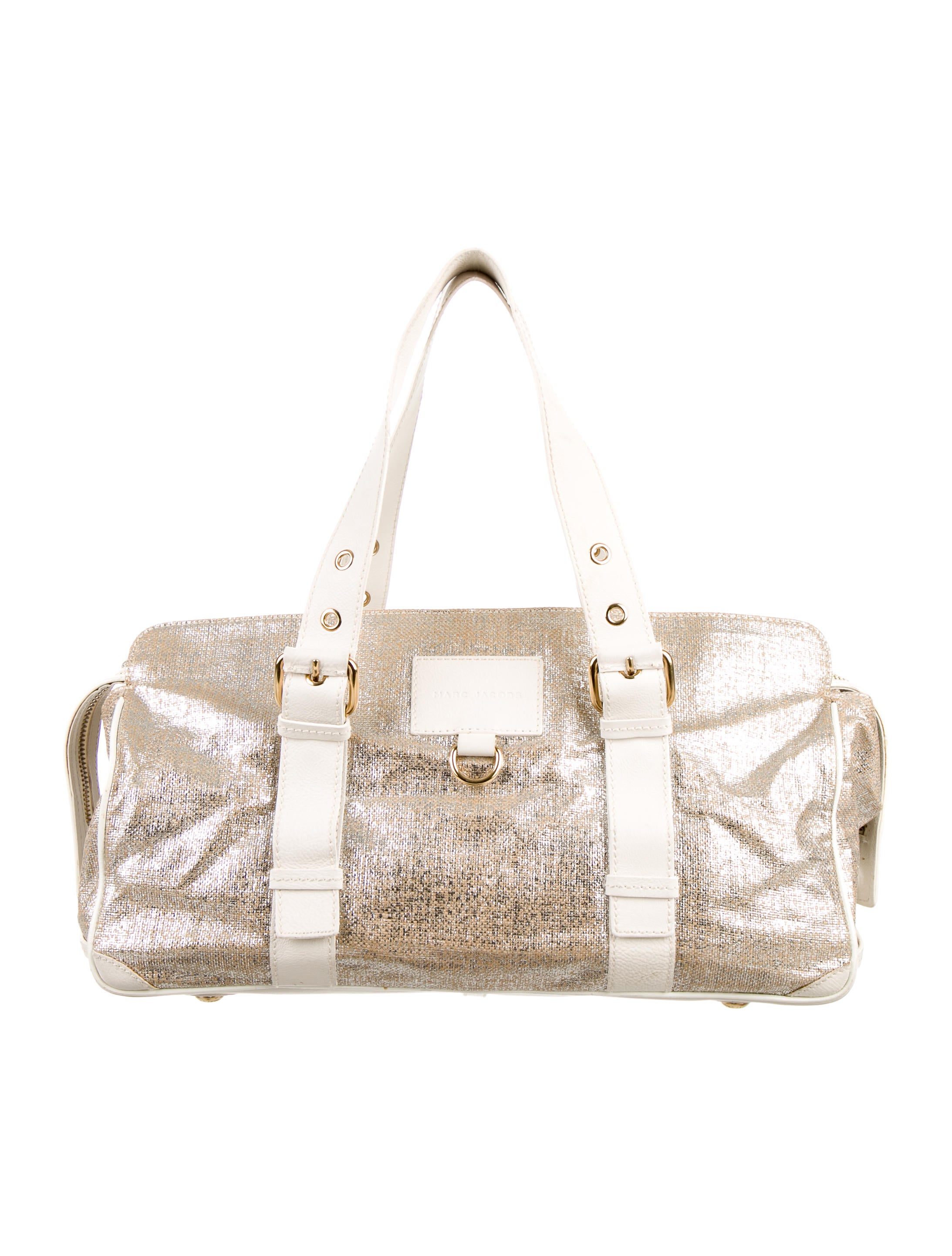 Marc Jacobs Metallic Woven Tote Handbags MAR36282 The RealReal