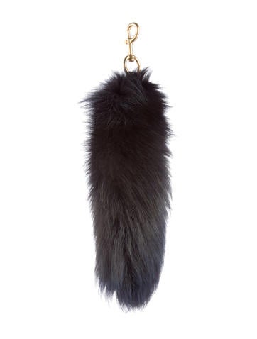 Marc Jacobs Fox Fur Tail Bag Charm