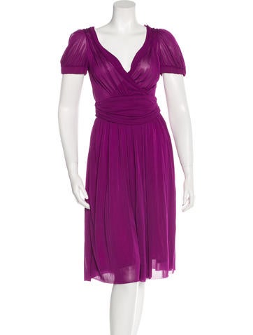 Marc Jacobs Draped Midi Dress