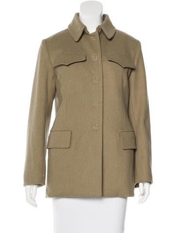 Marc Jacobs Fur-Lined Wool Jacket w/ Tags