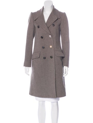 Marc Jacobs Double-Breasted Wool Coat