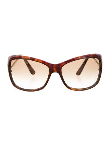 Marc Jacobs Tortoiseshell Gradient Sunglasses