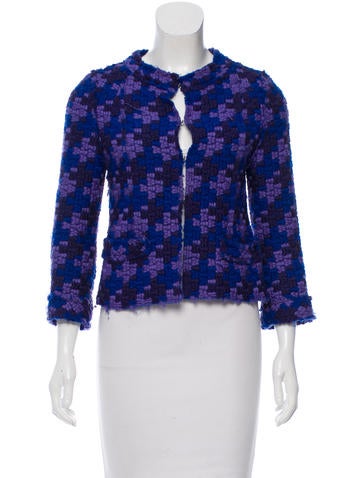 Marc Jacobs Knit Fitted Jacket