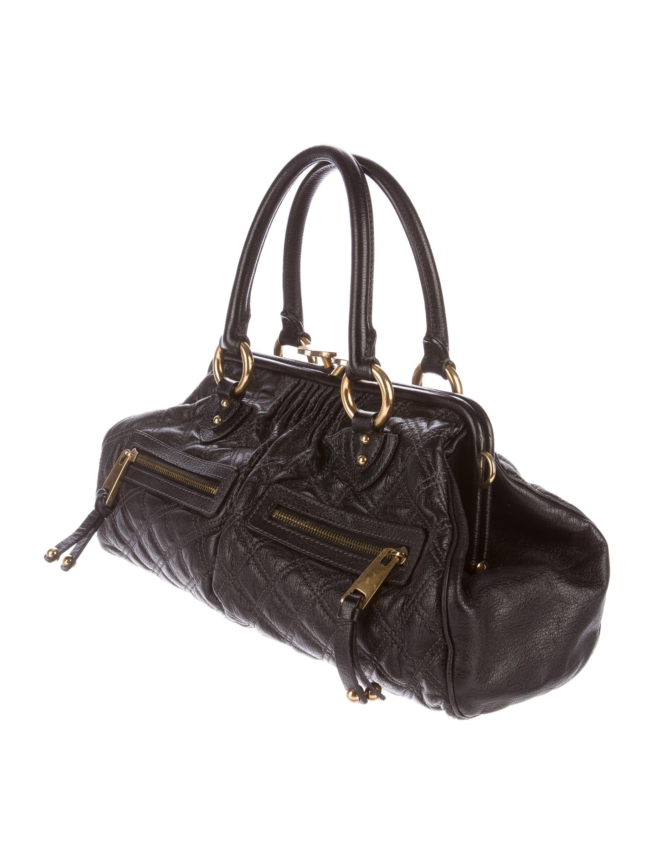 marc jacobs quilted leather stam bag