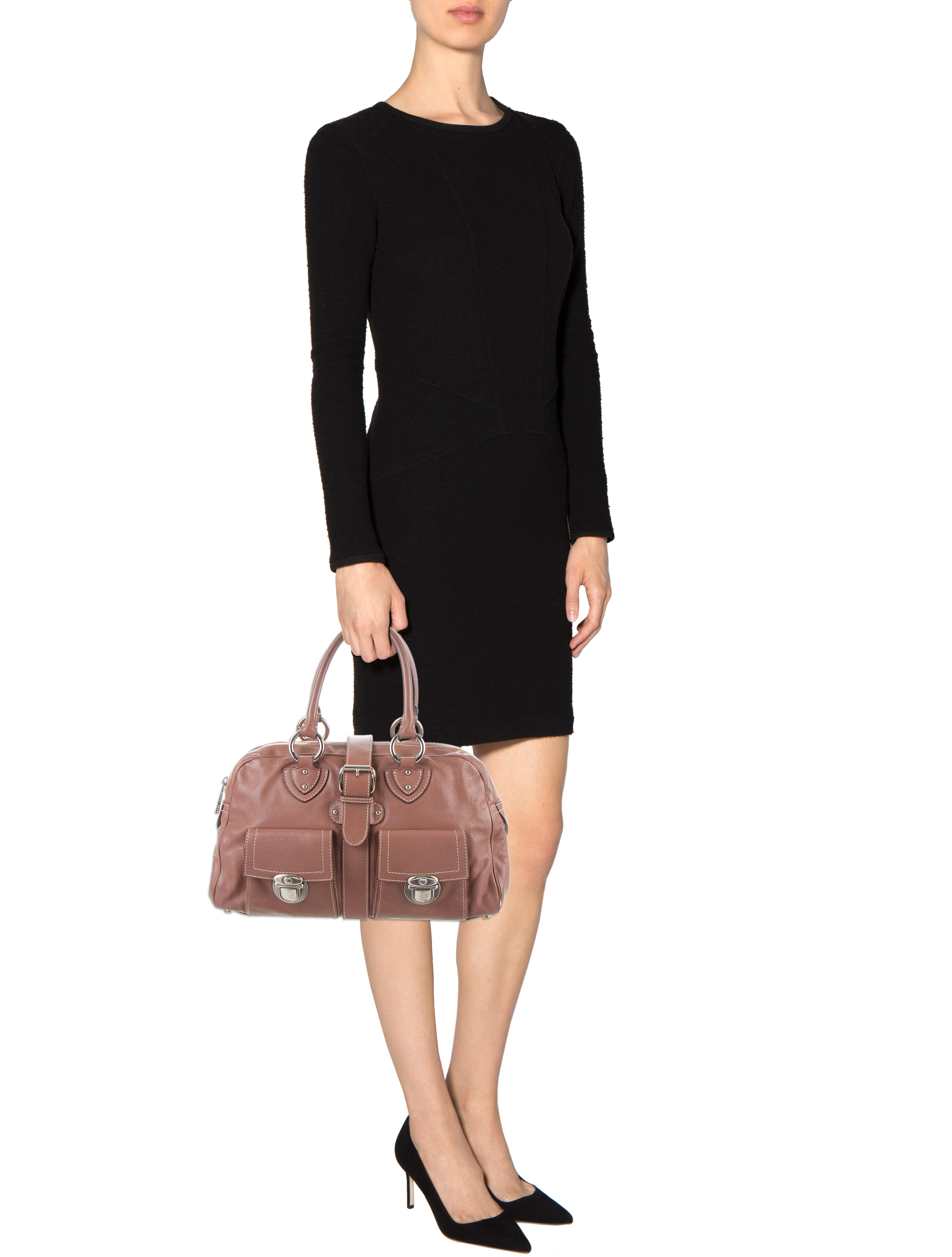 Marc Jacobs Leather Venetia Bag - Brown Handle Bags, Handbags