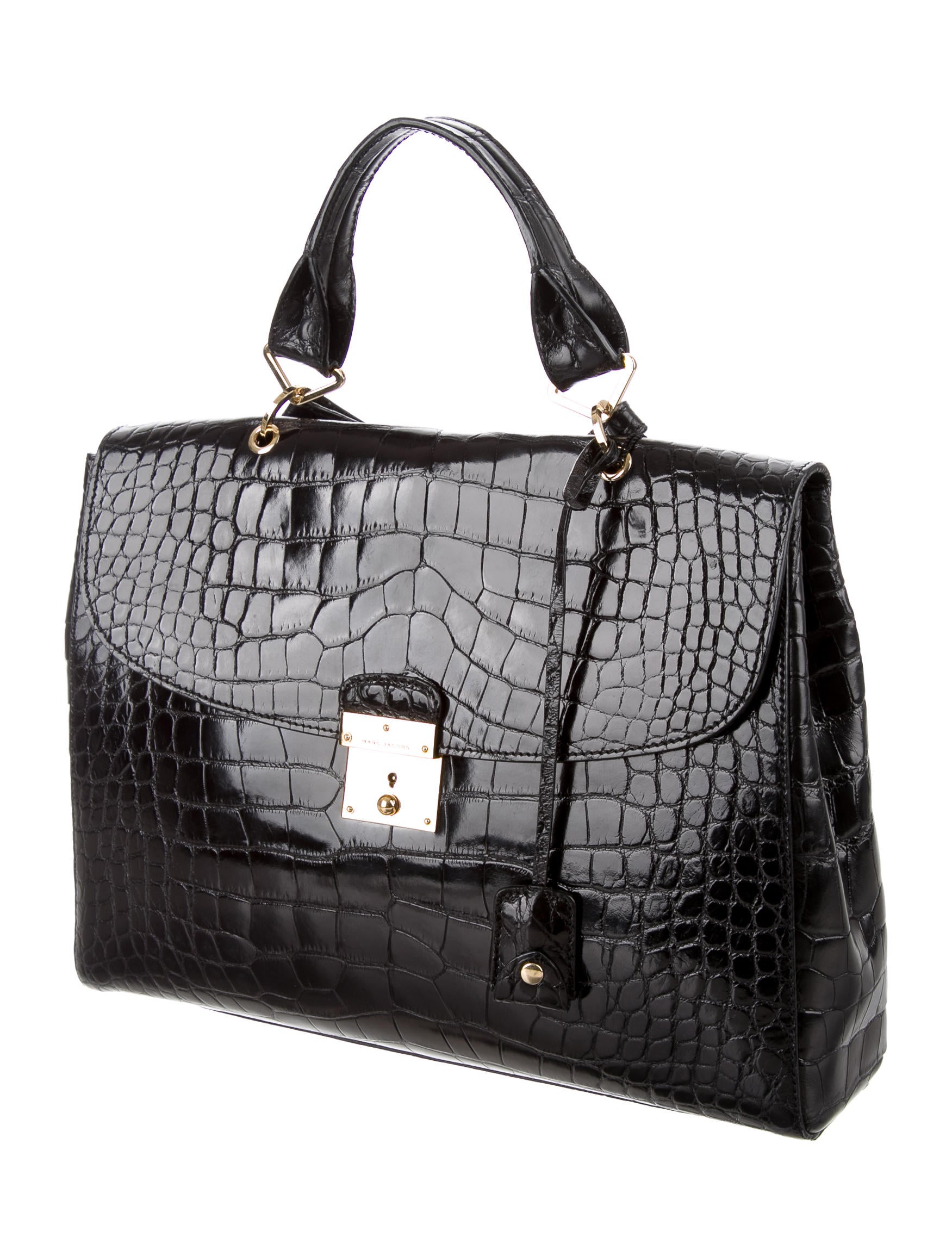 marc jacobs crocodile bag
