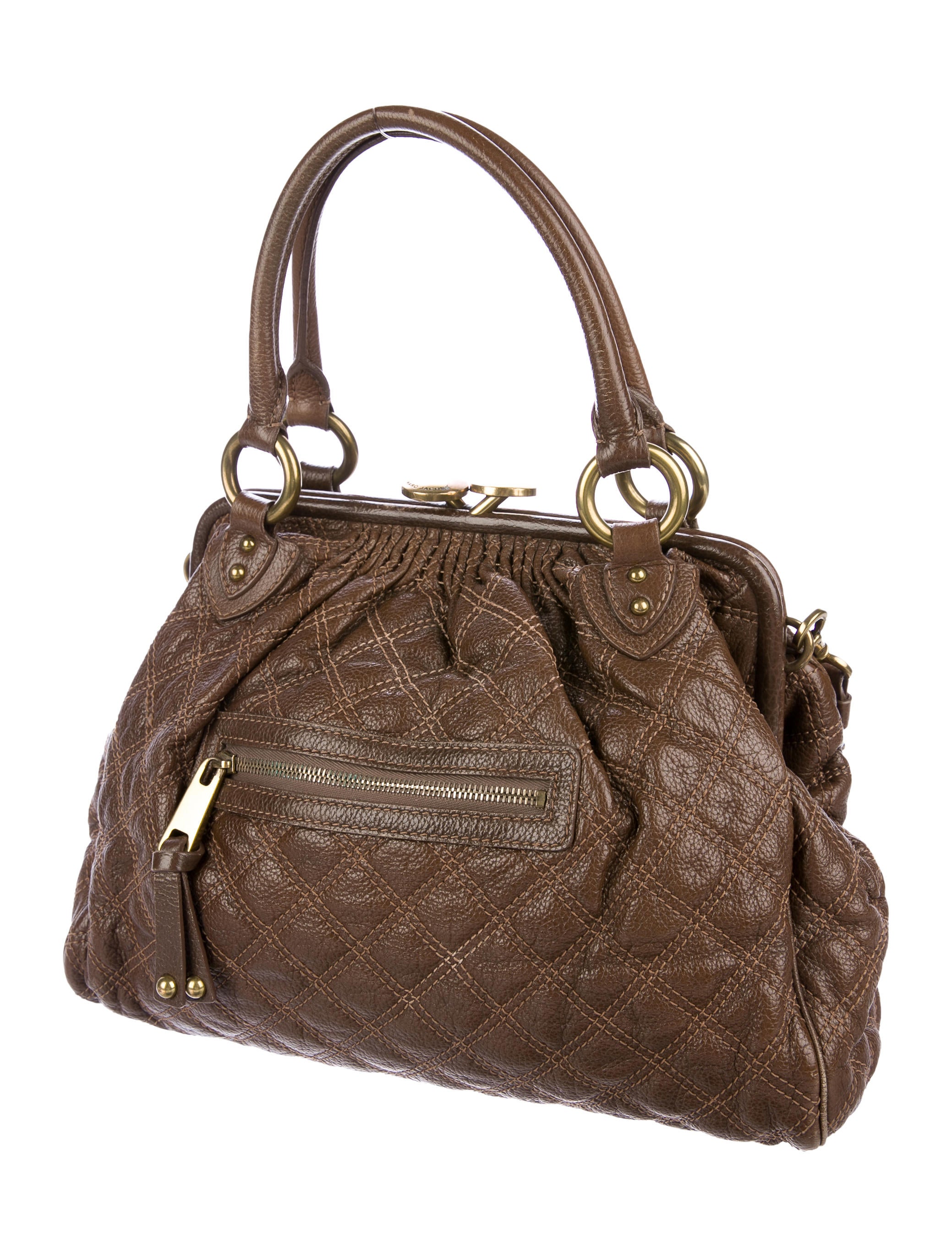 marc jacobs quilted leather stam bag