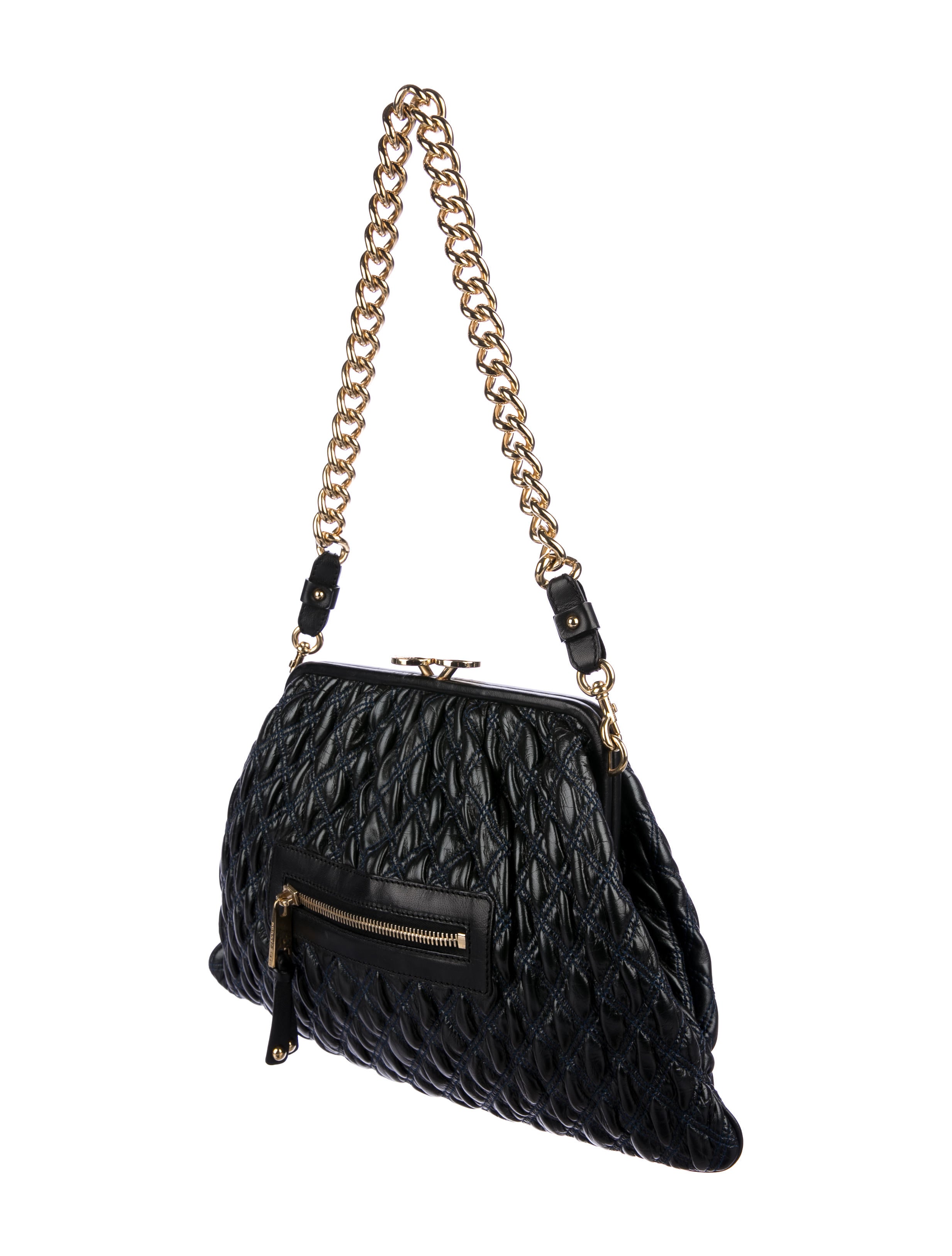 marc jacobs quilted leather stam bag