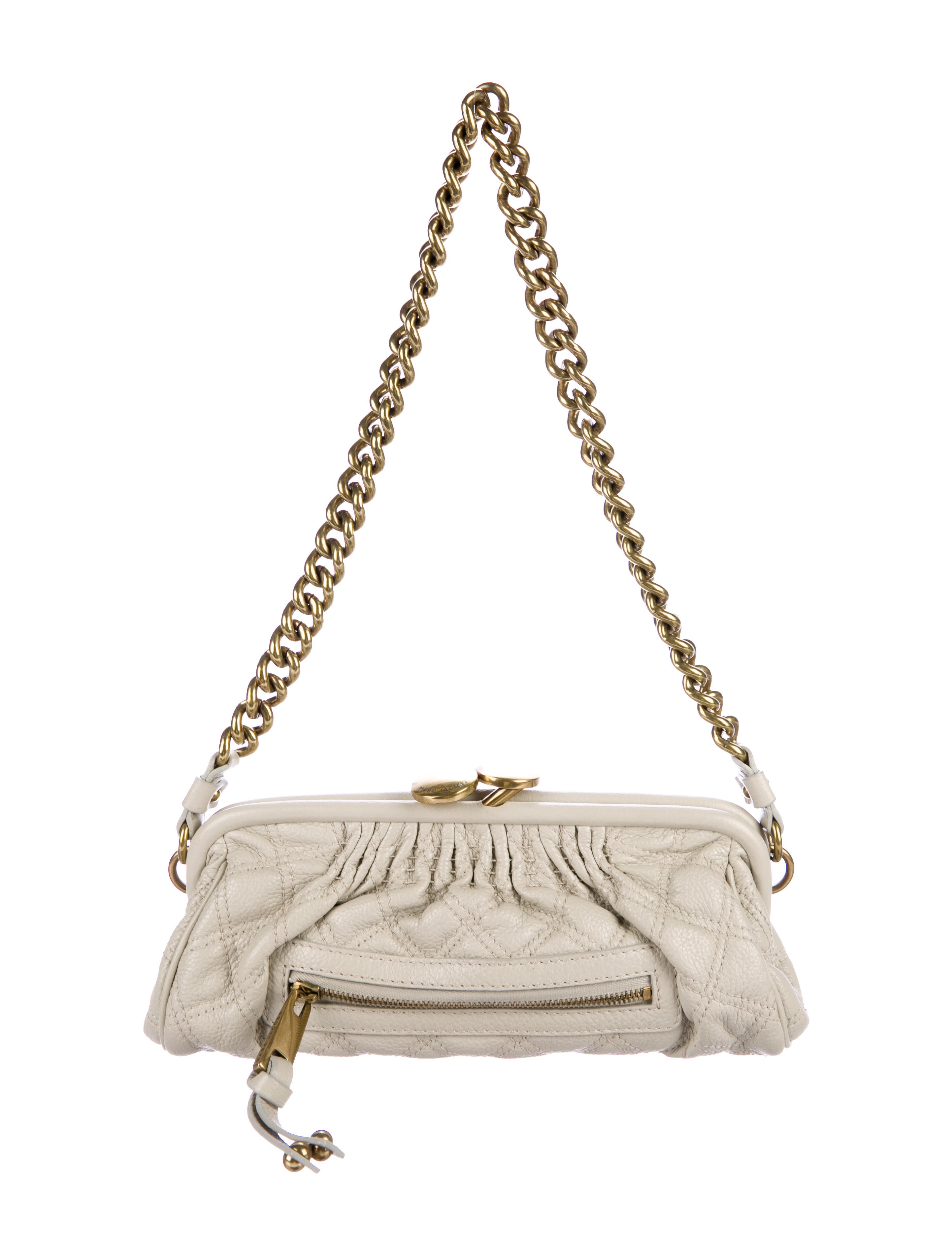 marc jacobs quilted stam shoulder bag
