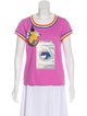 Appliqué Short Sleeve Top image 1