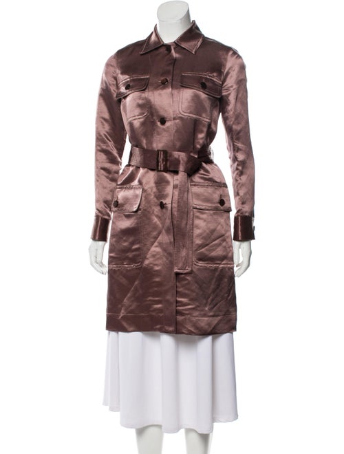 Marc Jacobs Printed Trench Coat Purple