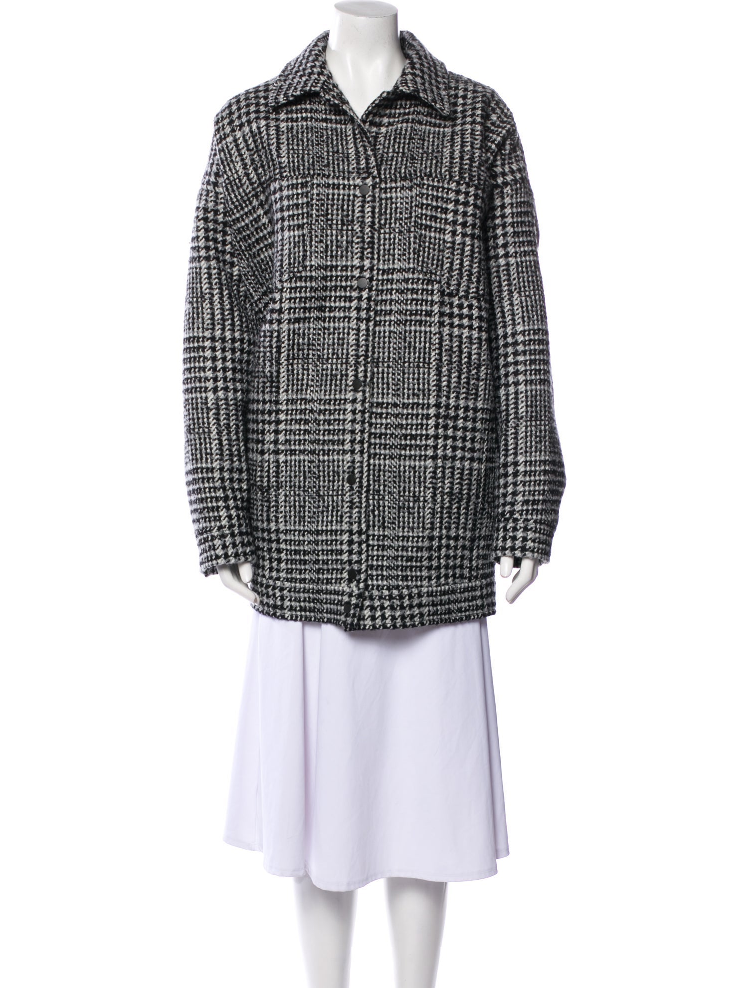 Carmen March Houndstooth Print Jacket w/ Tags