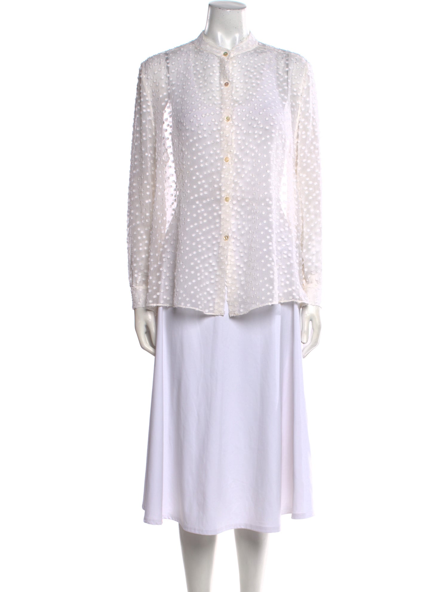 Carmen March Printed Mock Neck Tunic