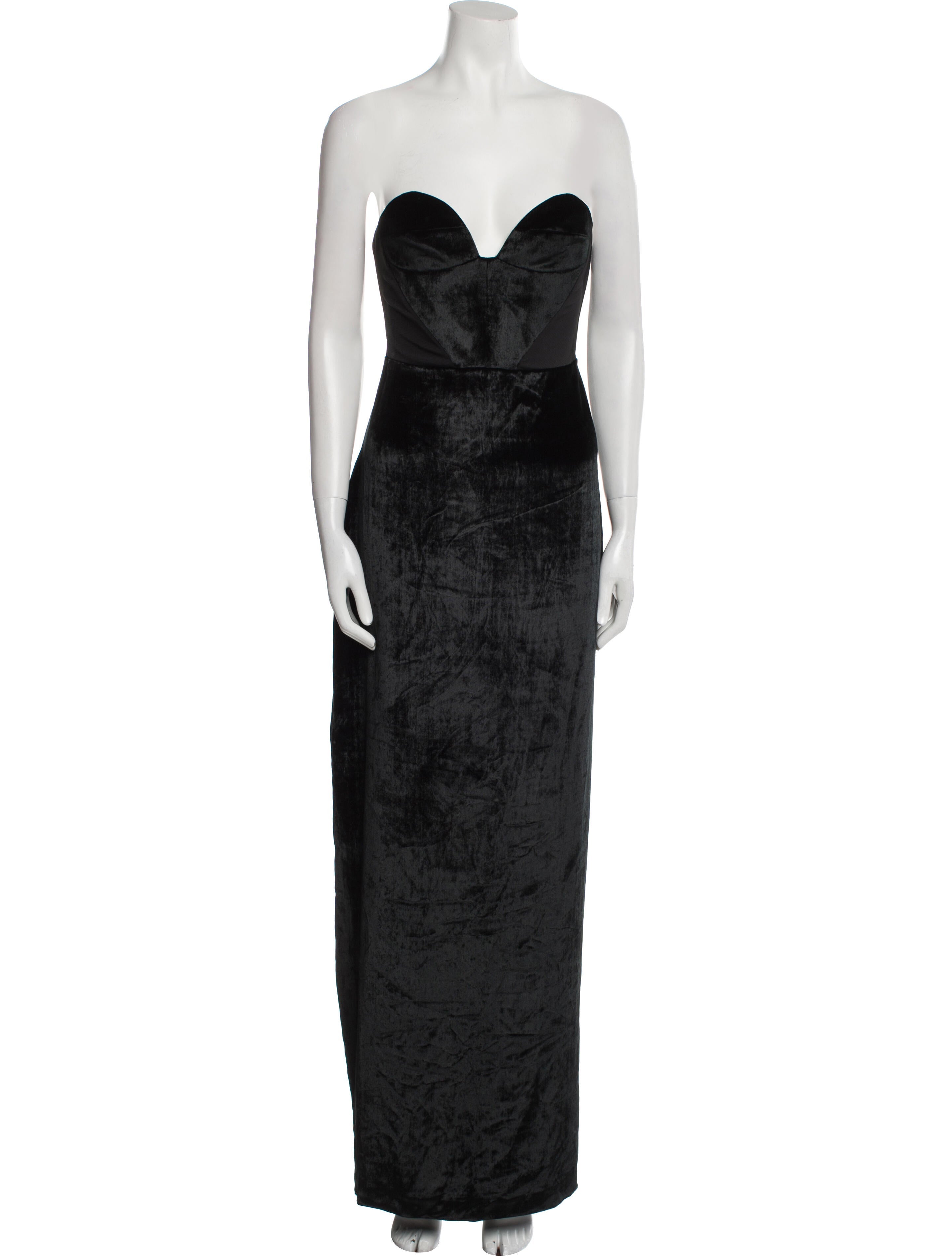 Carmen March Velvet Long Dress w/ Tags