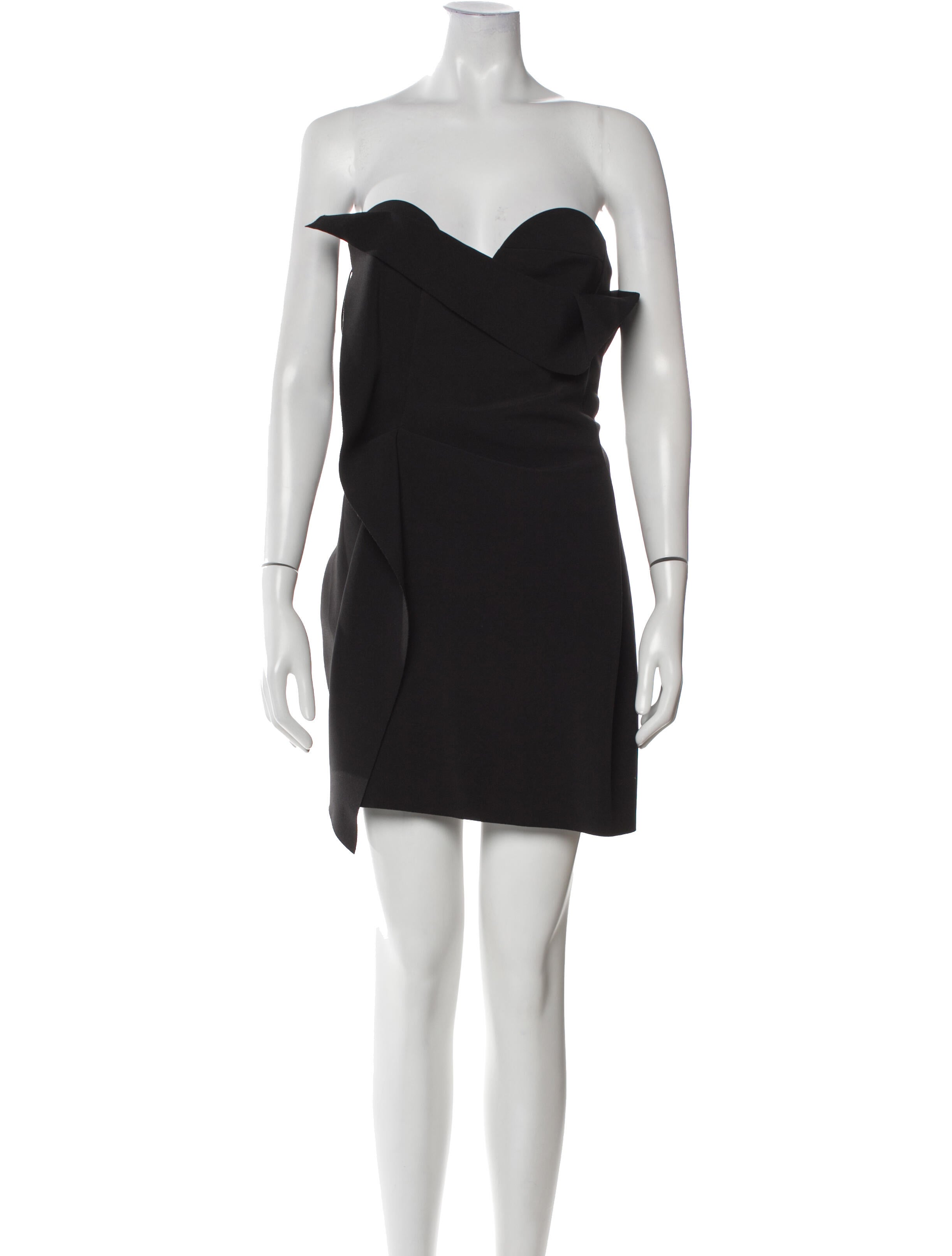 Carmen March Strapless Mini Dress