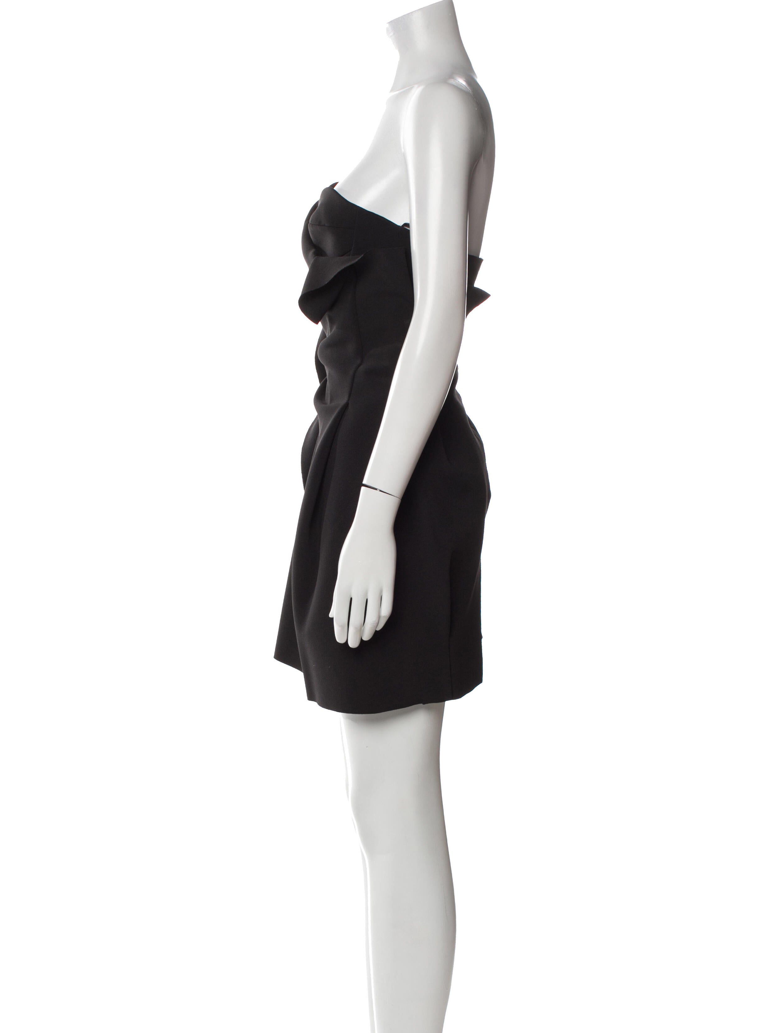 Carmen March Strapless Mini Dress