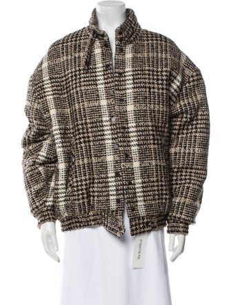 Carmen March Plaid Print Coat