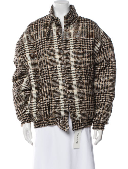 Carmen March Plaid Print Coat