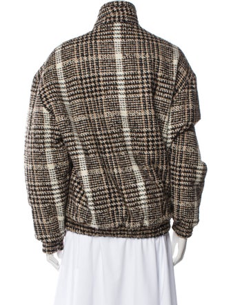 Carmen March Plaid Print Coat
