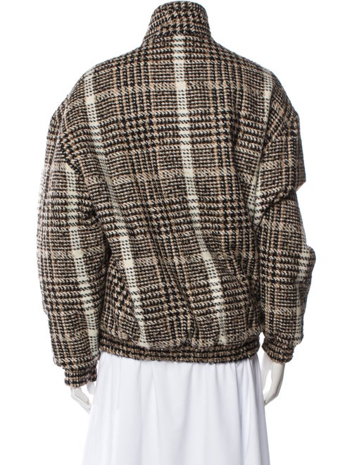 Carmen March Plaid Print Coat