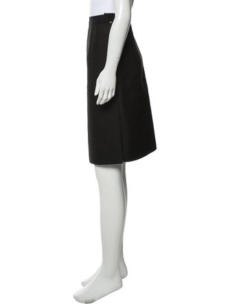 Mary McFadden Silk Knee-Length Skirt