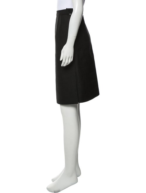 Mary McFadden Silk Knee-Length Skirt
