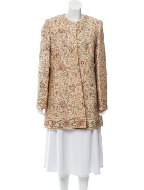 Mary McFadden Vintage Short Coat multicolor
