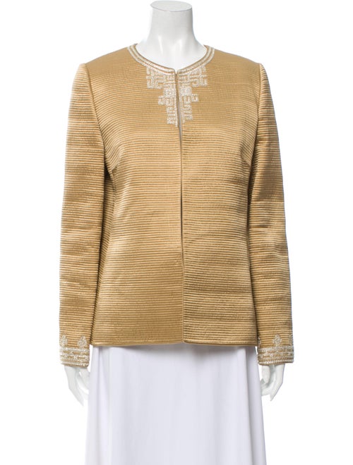 Mary McFadden Evening Jacket Gold