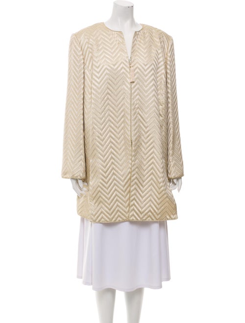 Mary McFadden Coat Gold