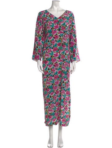 Mary McFadden Dresses Vintage Long Dress 4XL