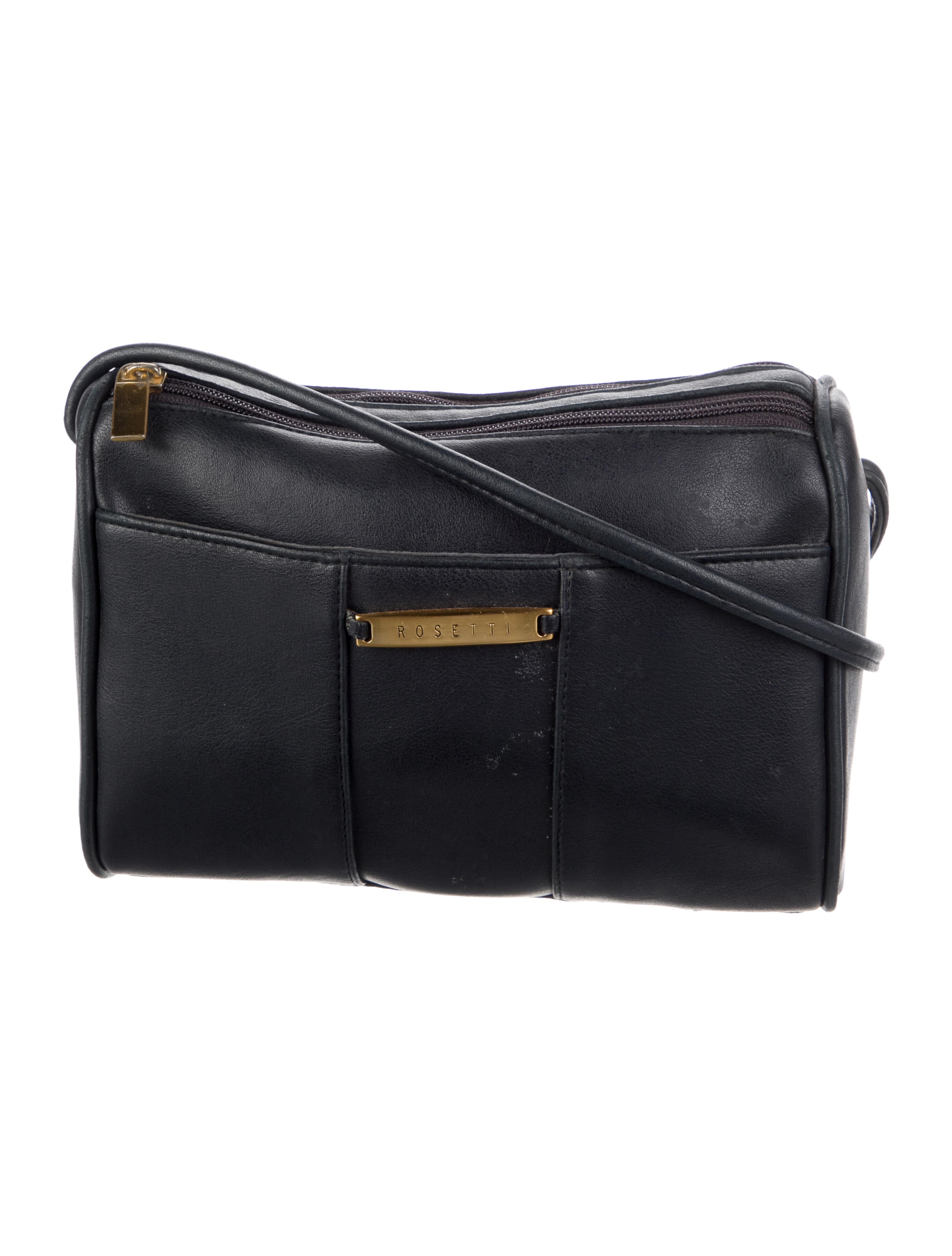 Mary McFadden Leather Crossbody Bag