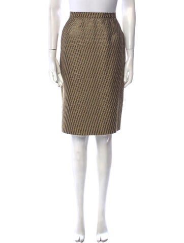 Mary McFadden Skirts Vintage Knee-Length Skirt US 12 | XL