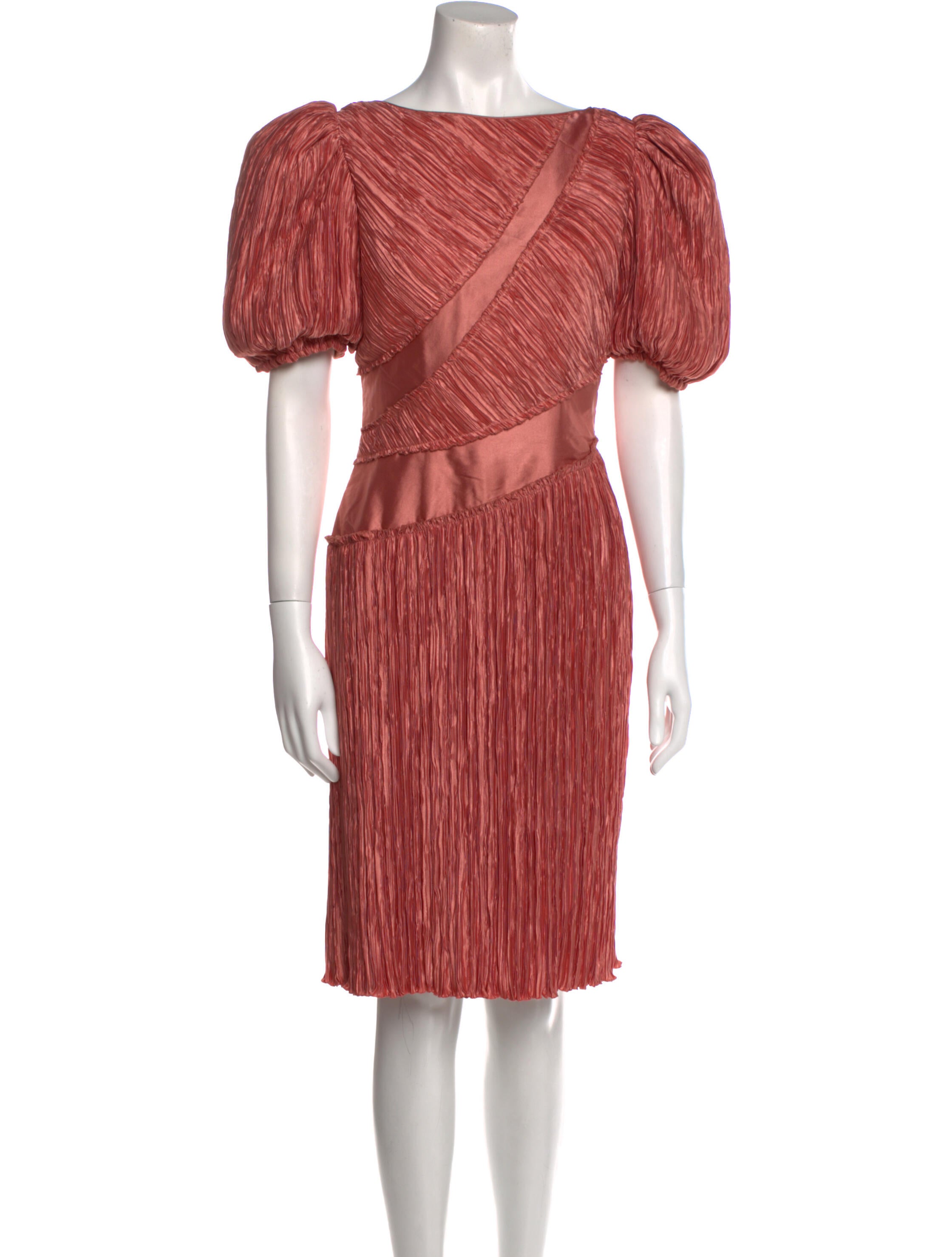 Mary McFadden Vintage Knee-Length Dress