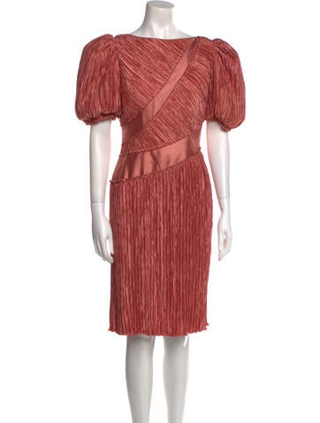Mary McFadden Dresses Vintage Knee-Length Dress US 8 | M