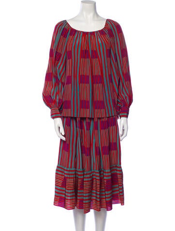 Mary McFadden Suits and Sets Vintage 1980's Skirt Set S