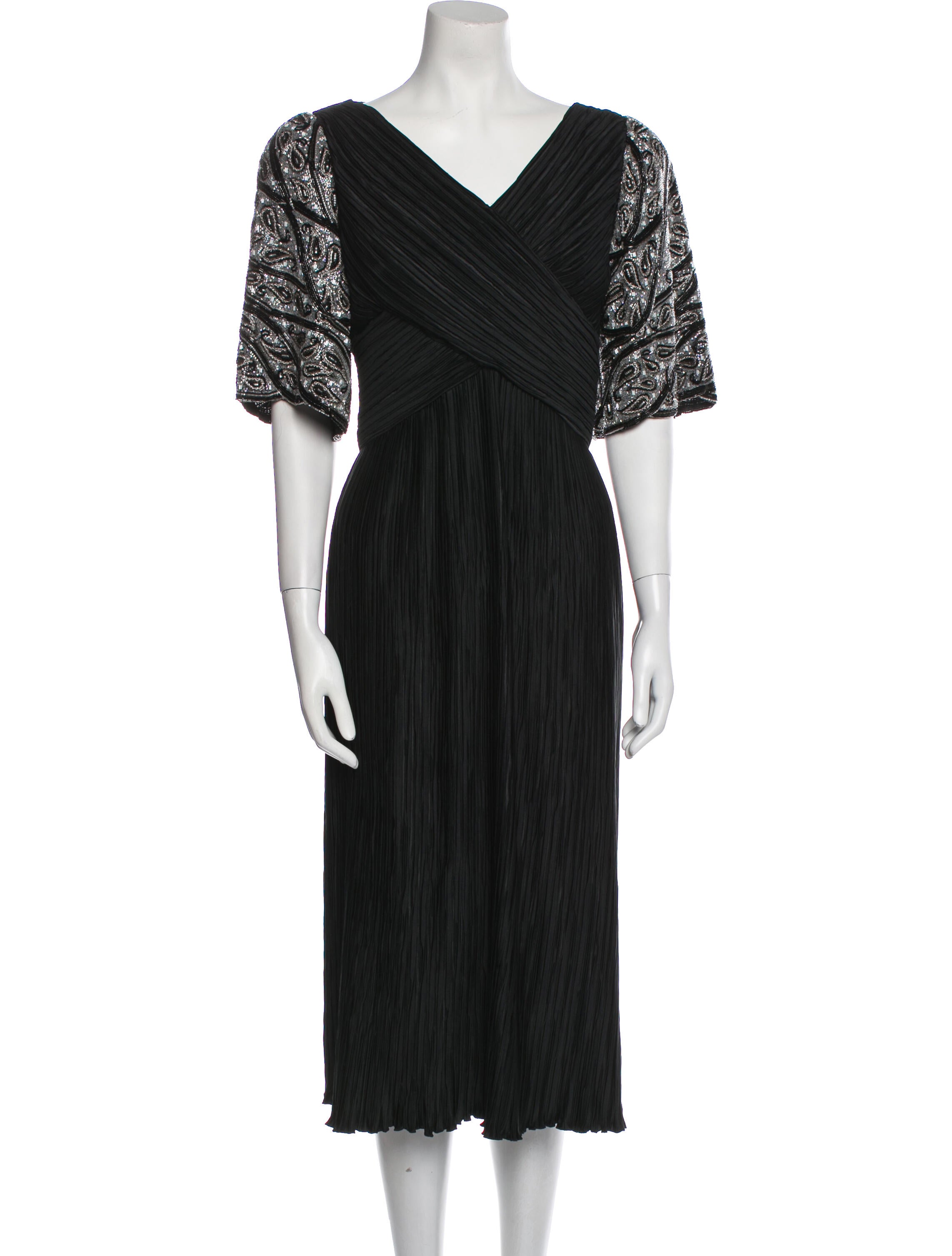 Mary McFadden Vintage Midi Length Dress