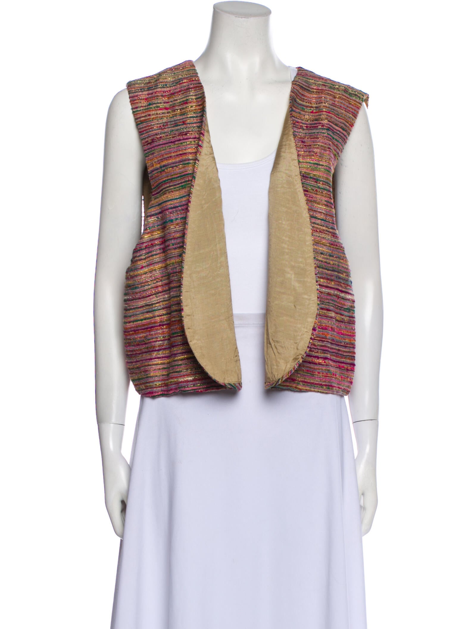 Mary McFadden Vintage 1980's Vest