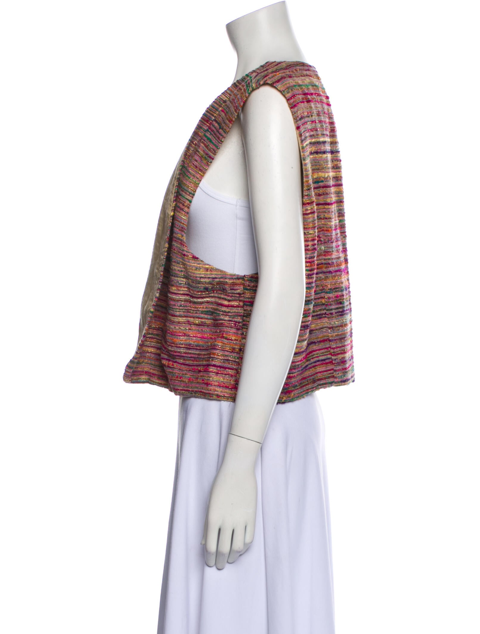 Mary McFadden Vintage 1980's Vest