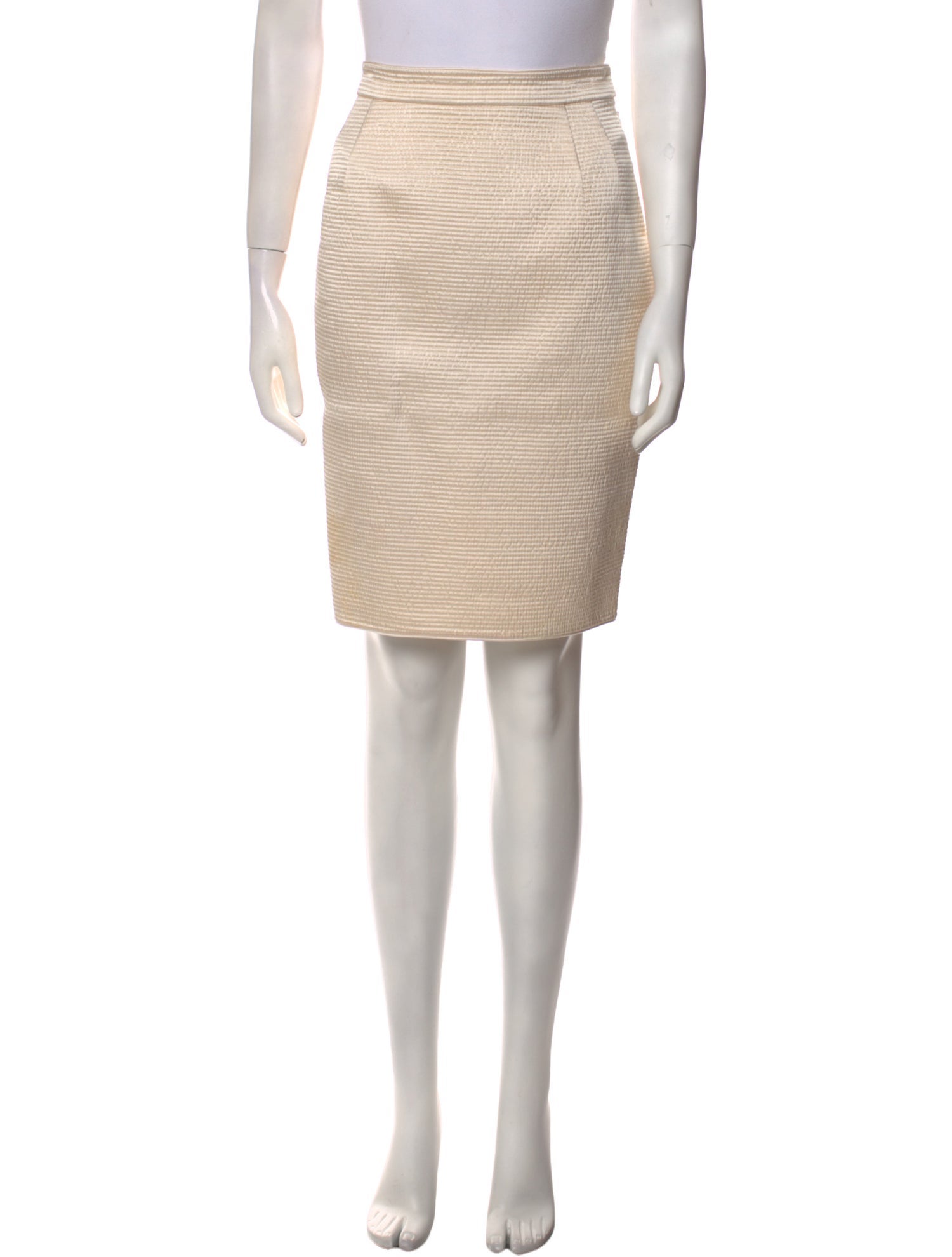 Mary McFadden Vintage Knee-Length Skirt