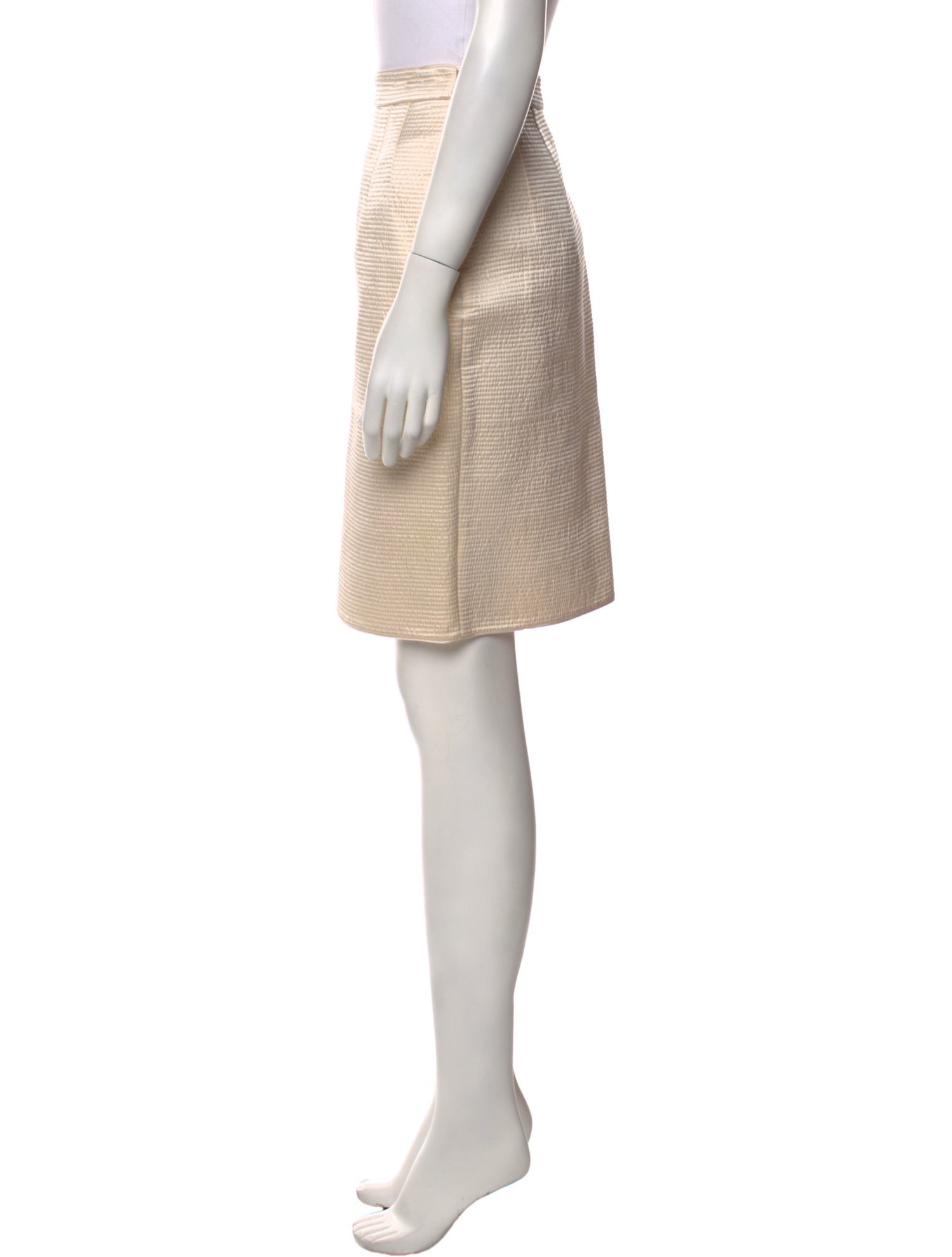 Mary McFadden Vintage Knee-Length Skirt