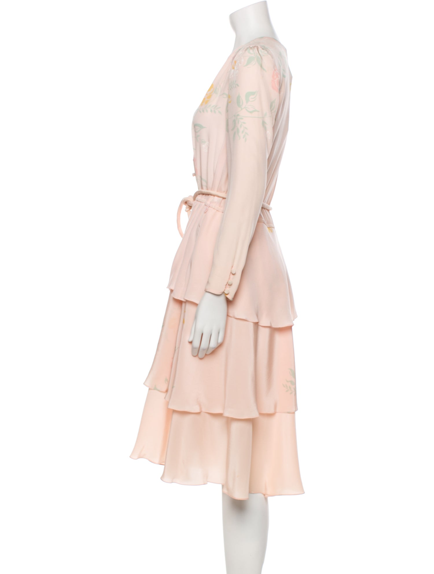 Mary McFadden Vintage Midi Length Dress