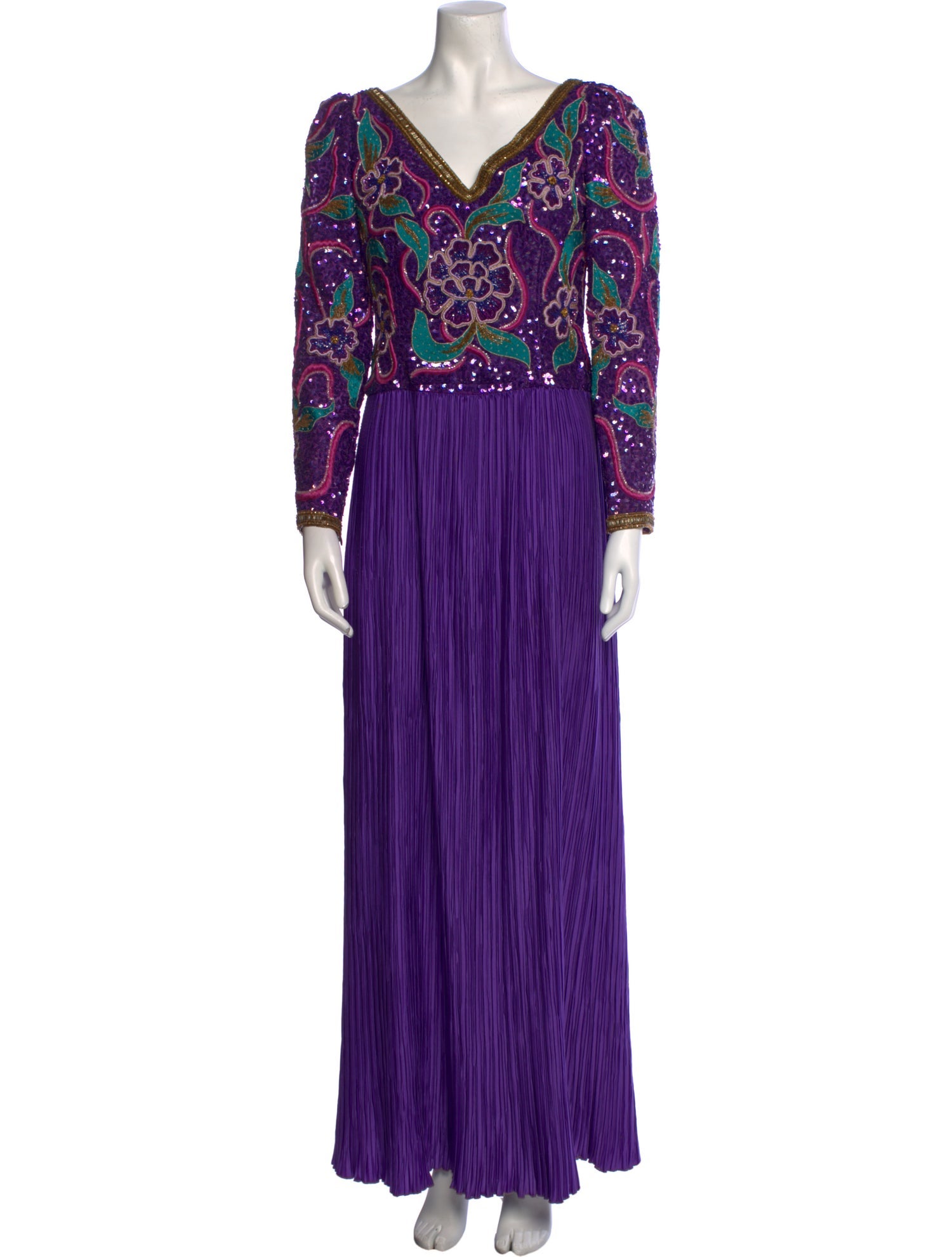Mary McFadden Vintage Long Dress