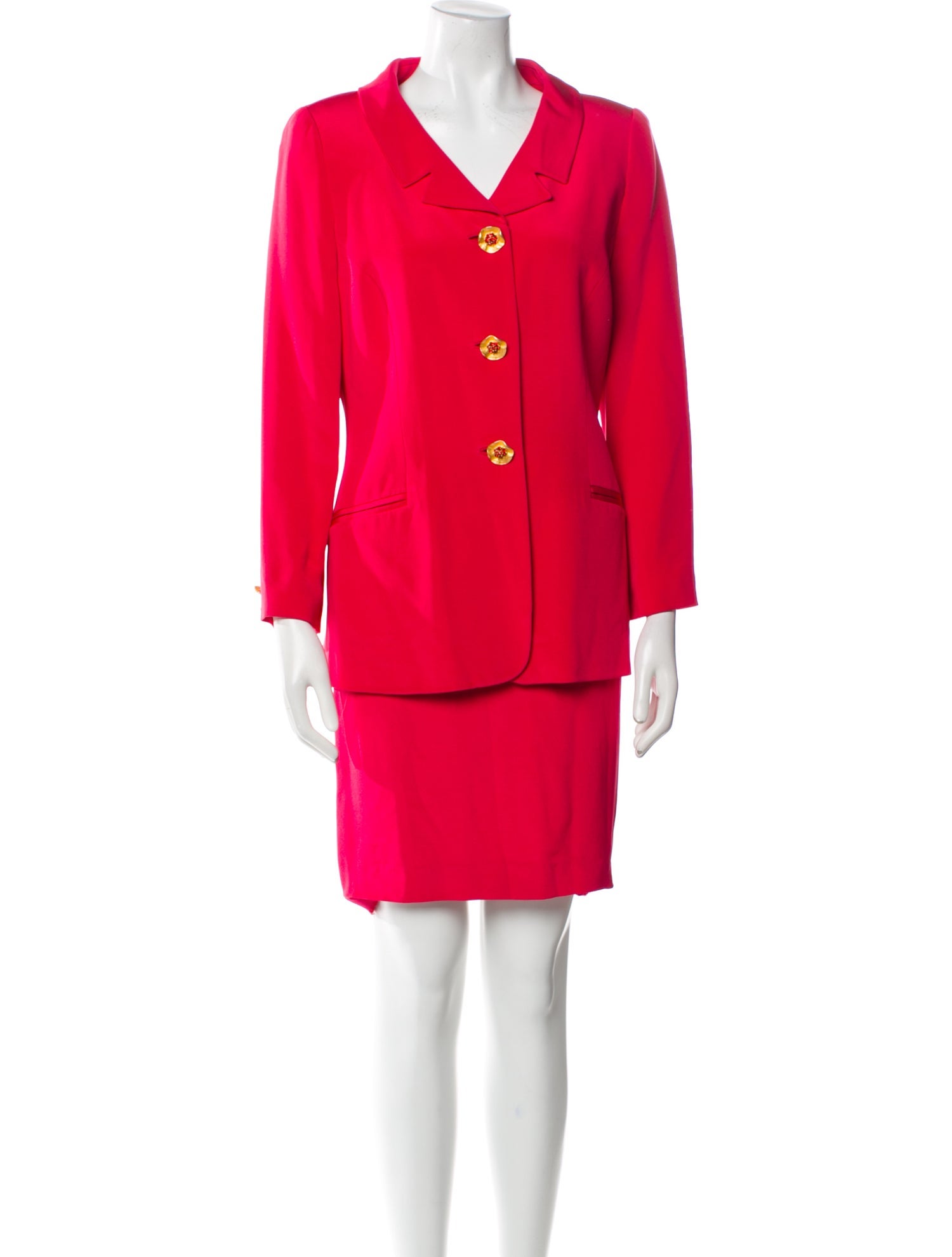 Mary McFadden Skirt Suit