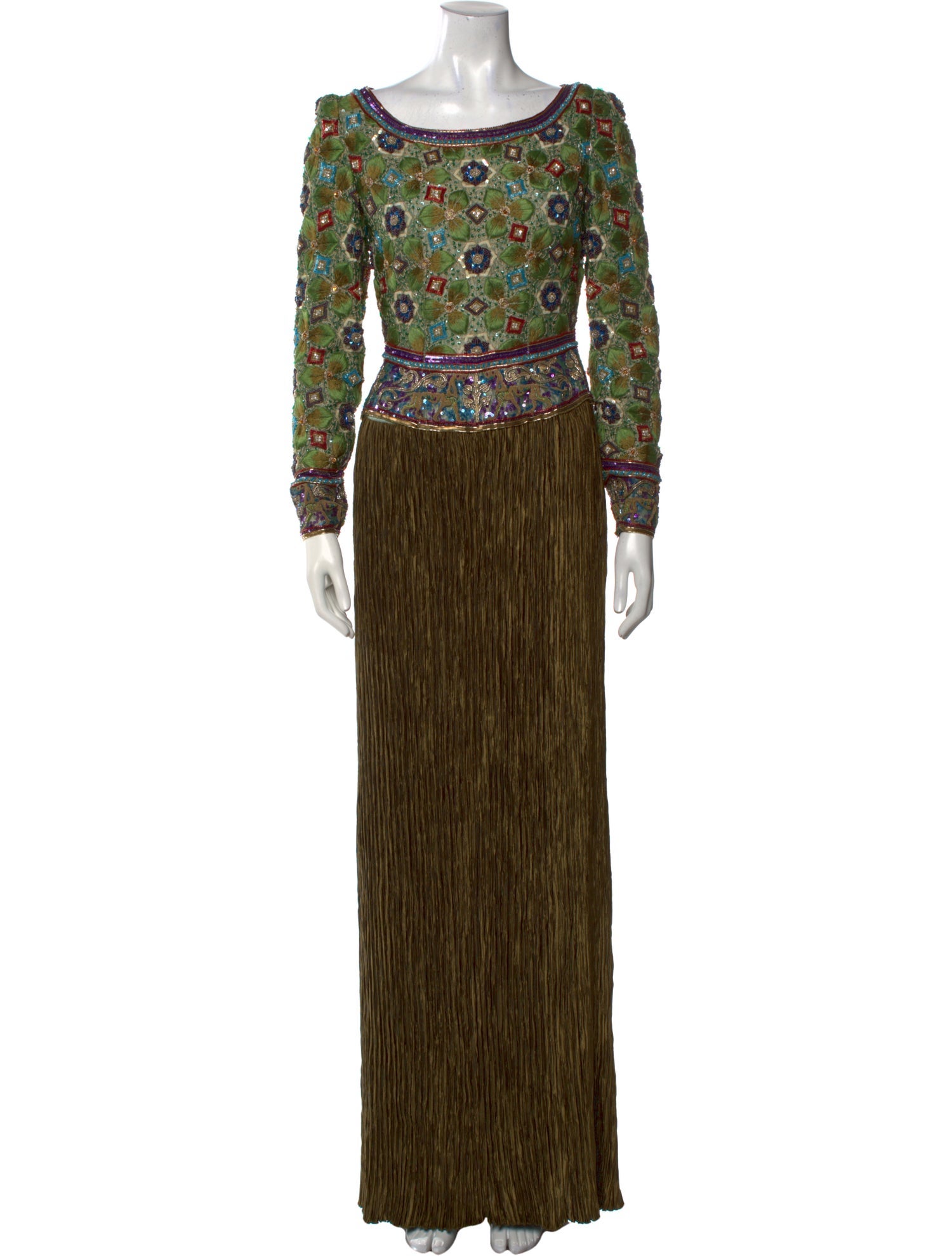 Mary McFadden Vintage Long Dress