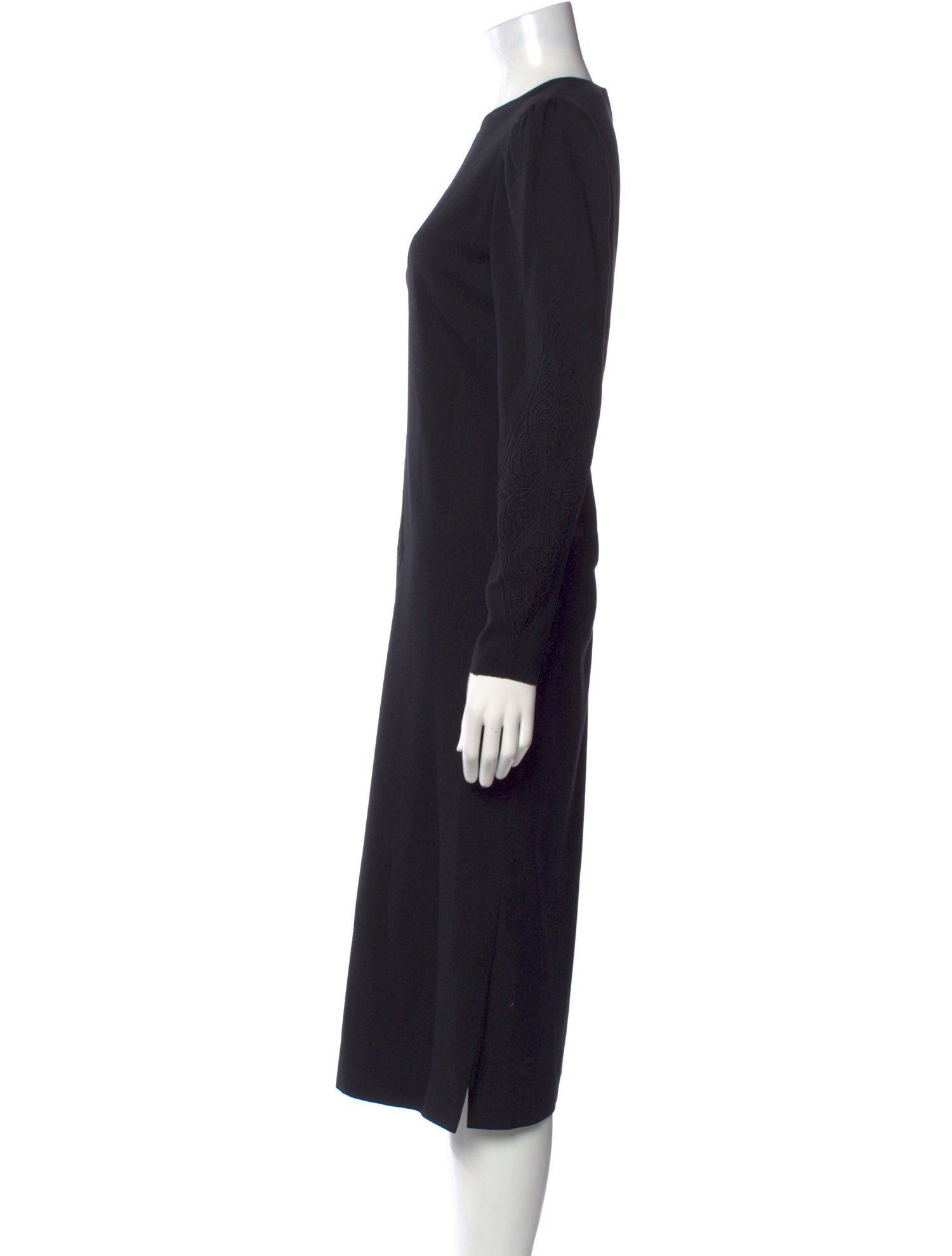 Mary McFadden Vintage Midi Length Dress