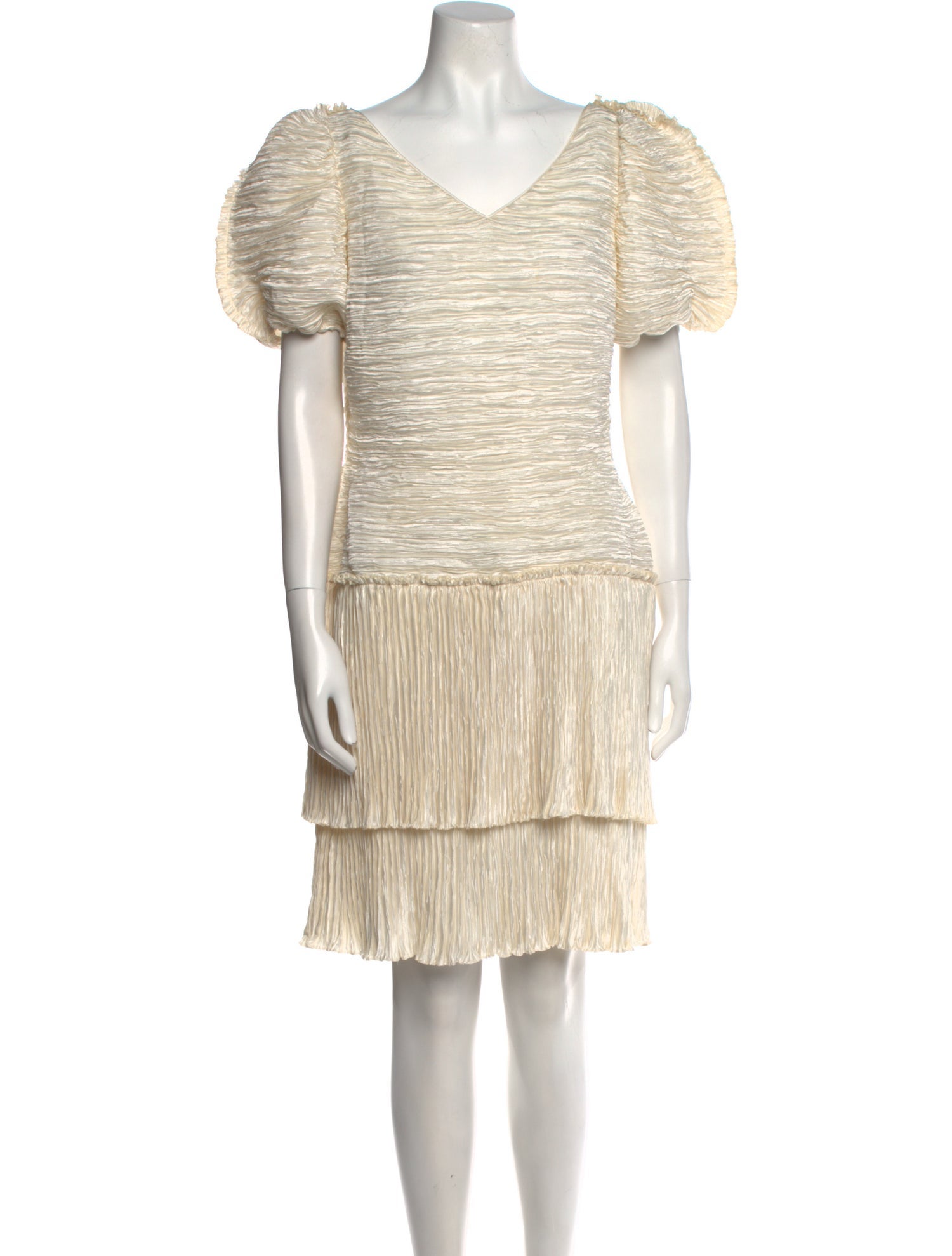 Mary McFadden Vintage Knee-Length Dress