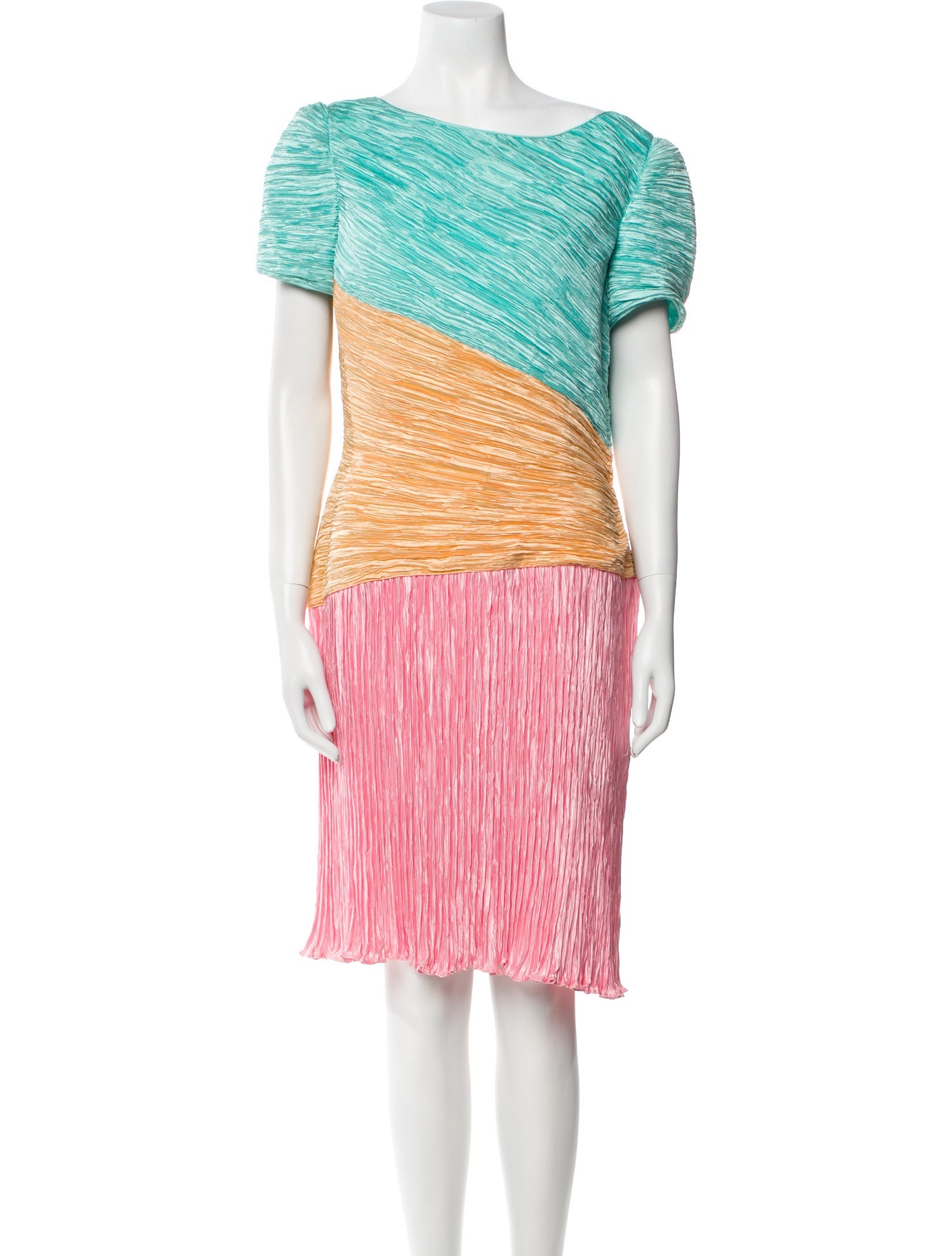 Mary McFadden Vintage Knee-Length Dress