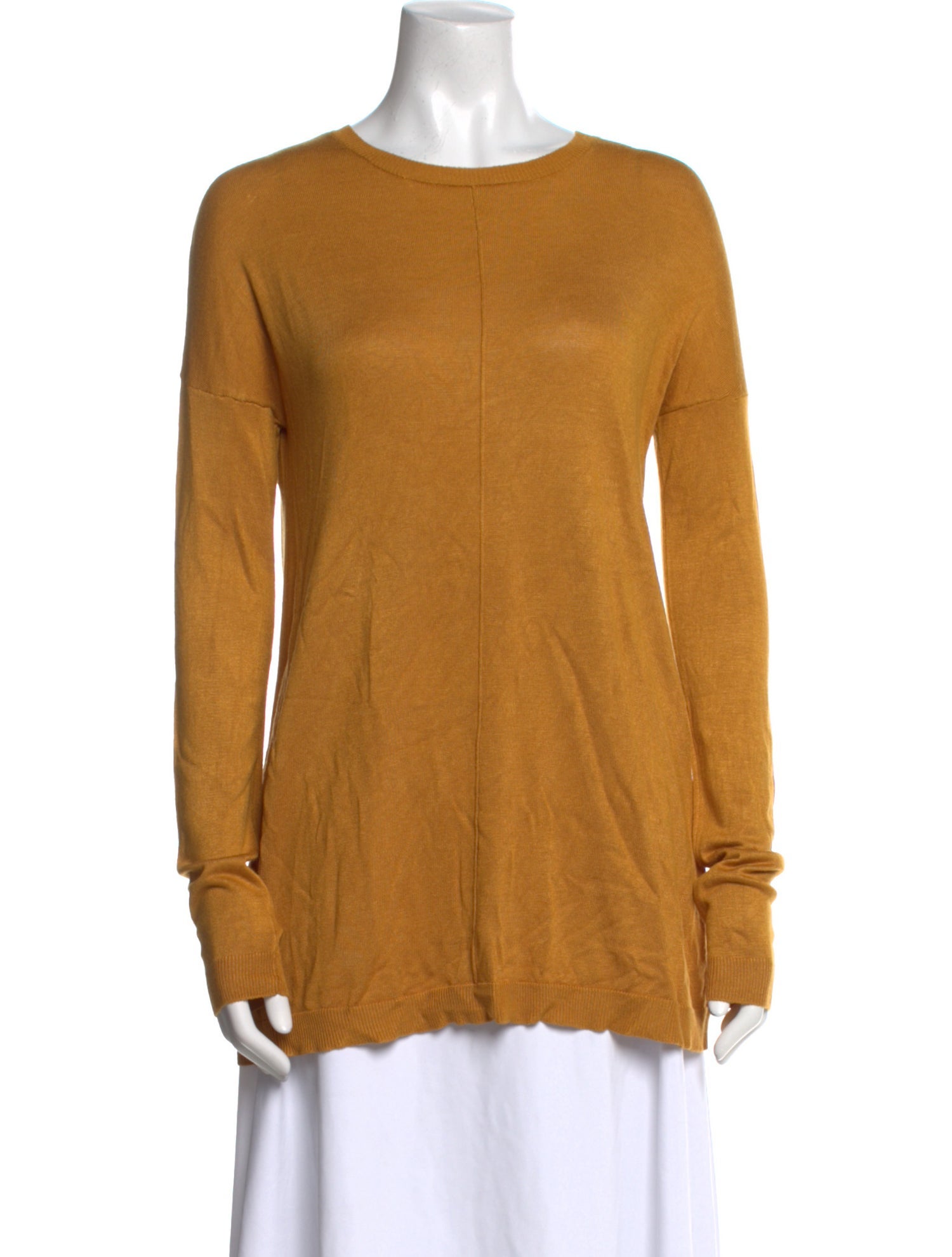Mary McFadden Scoop Neck Long Sleeve Tunic