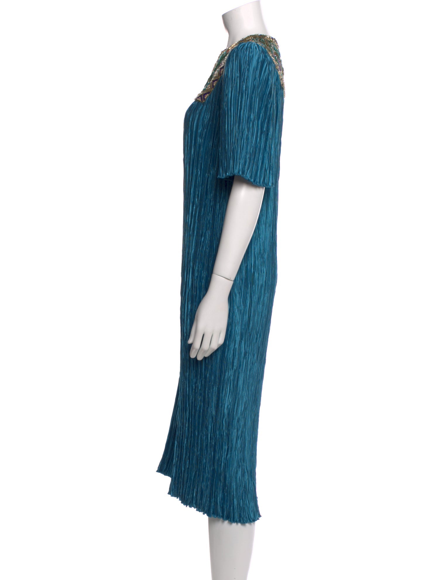 Mary McFadden Vintage Midi Length Dress