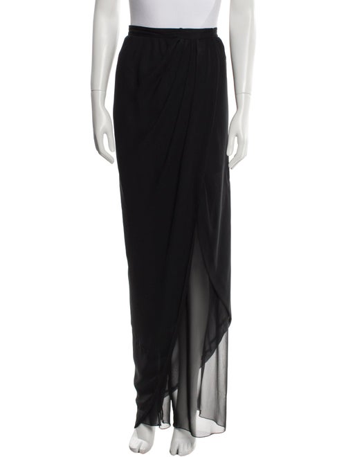 Mary McFadden Silk Wide Leg Pants